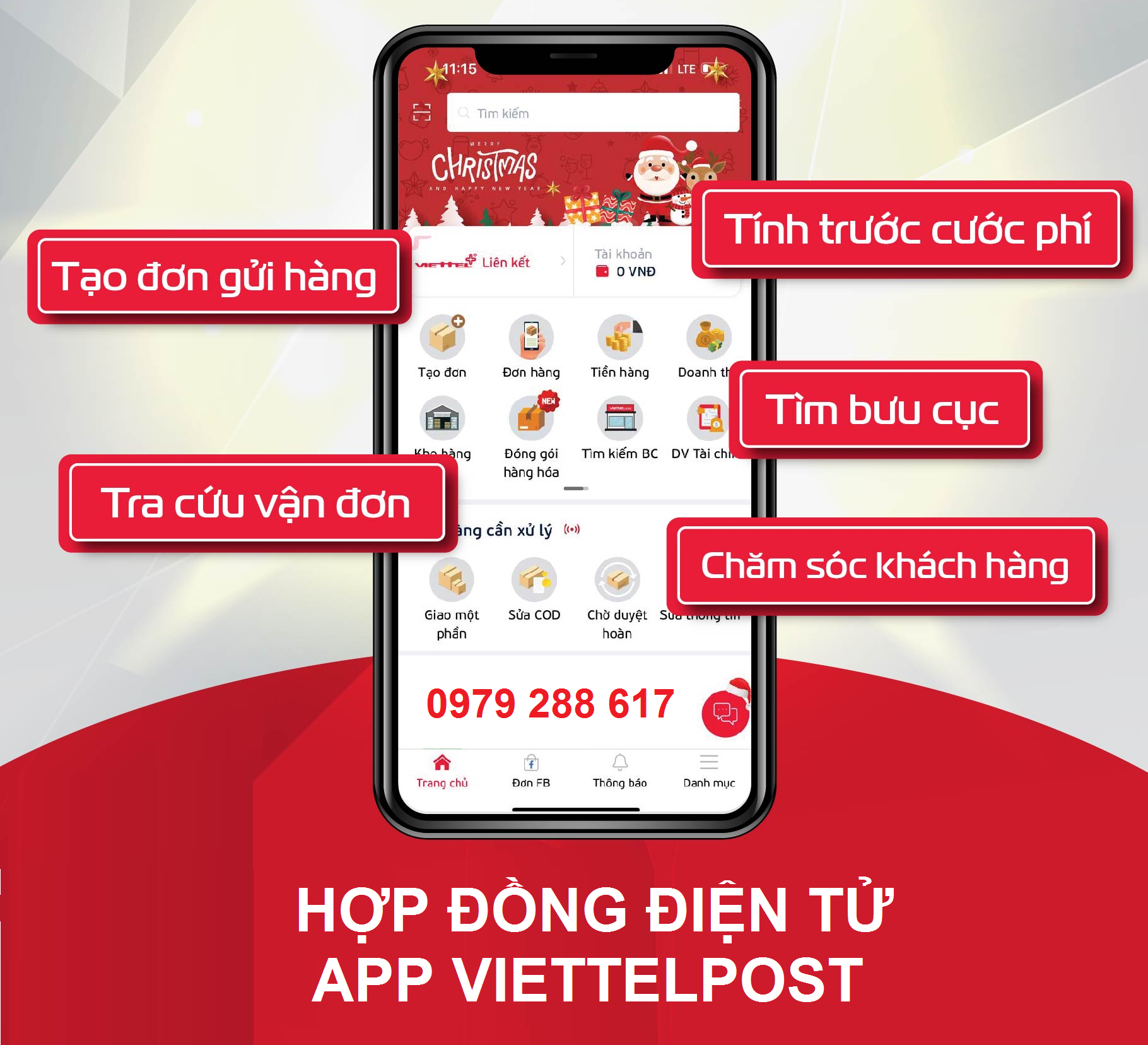 Hợp đồng điện tử trên App ViettelPost