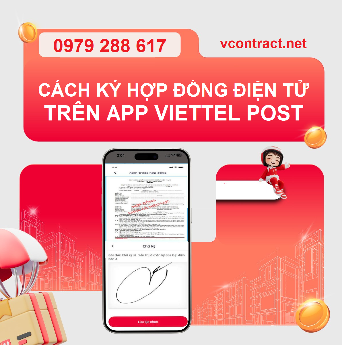 Hướng dẫn ký hợp đồng điện tử khi giao hàng ViettelPost