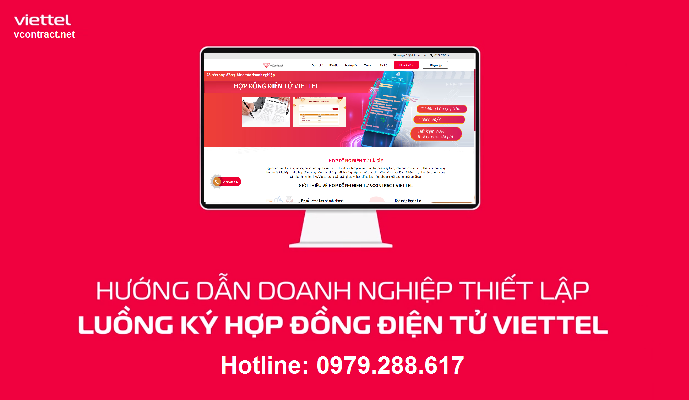Cách thiết lập luồng ký hợp đồng điện tử Viettel