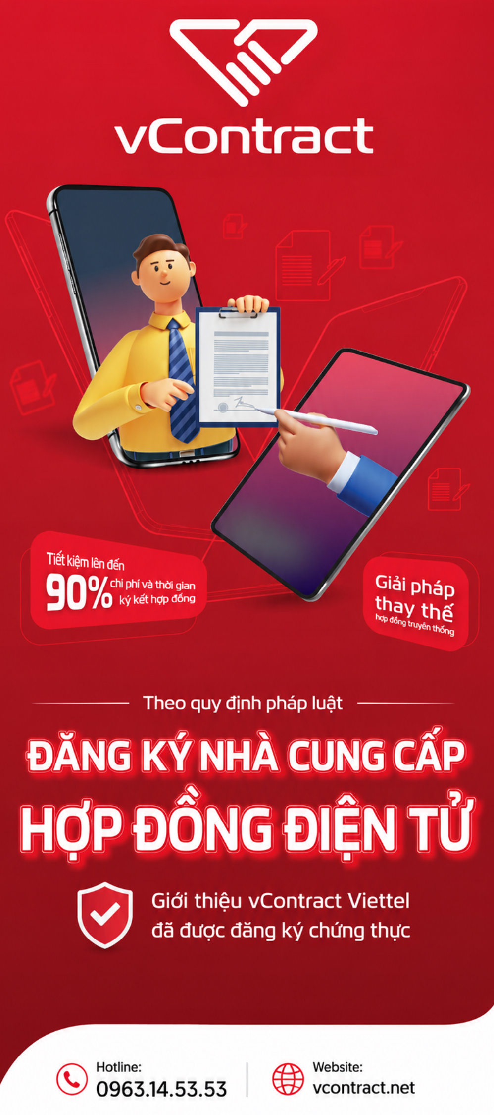 Đăng ký nhà cung cấp hợp đồng điện tử