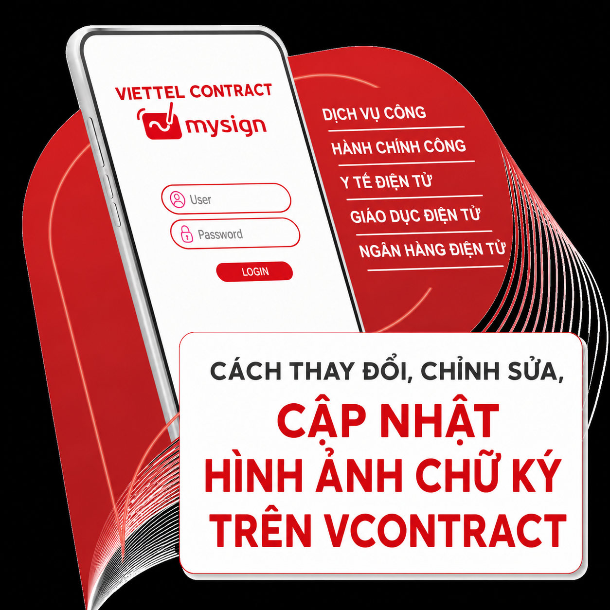 Cách thay đổi, chỉnh sửa, cập nhật hình ảnh chữ ký trên VContract