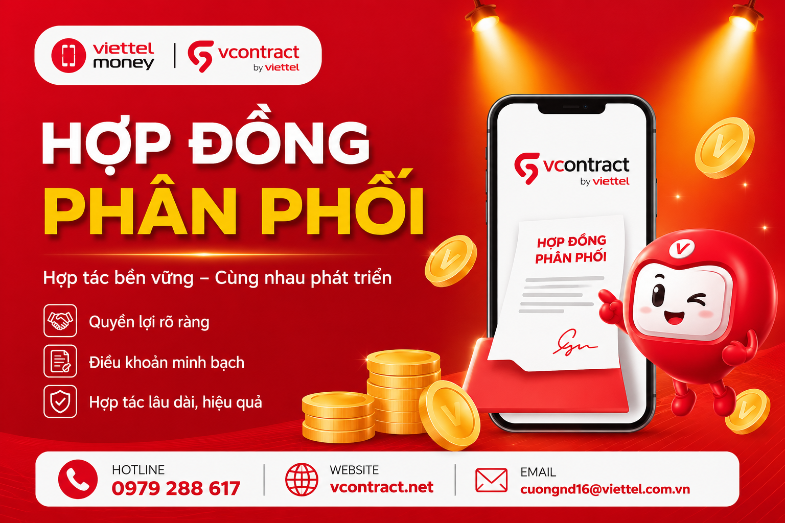 Hợp đồng phân phối và bán lẻ dịch vụ