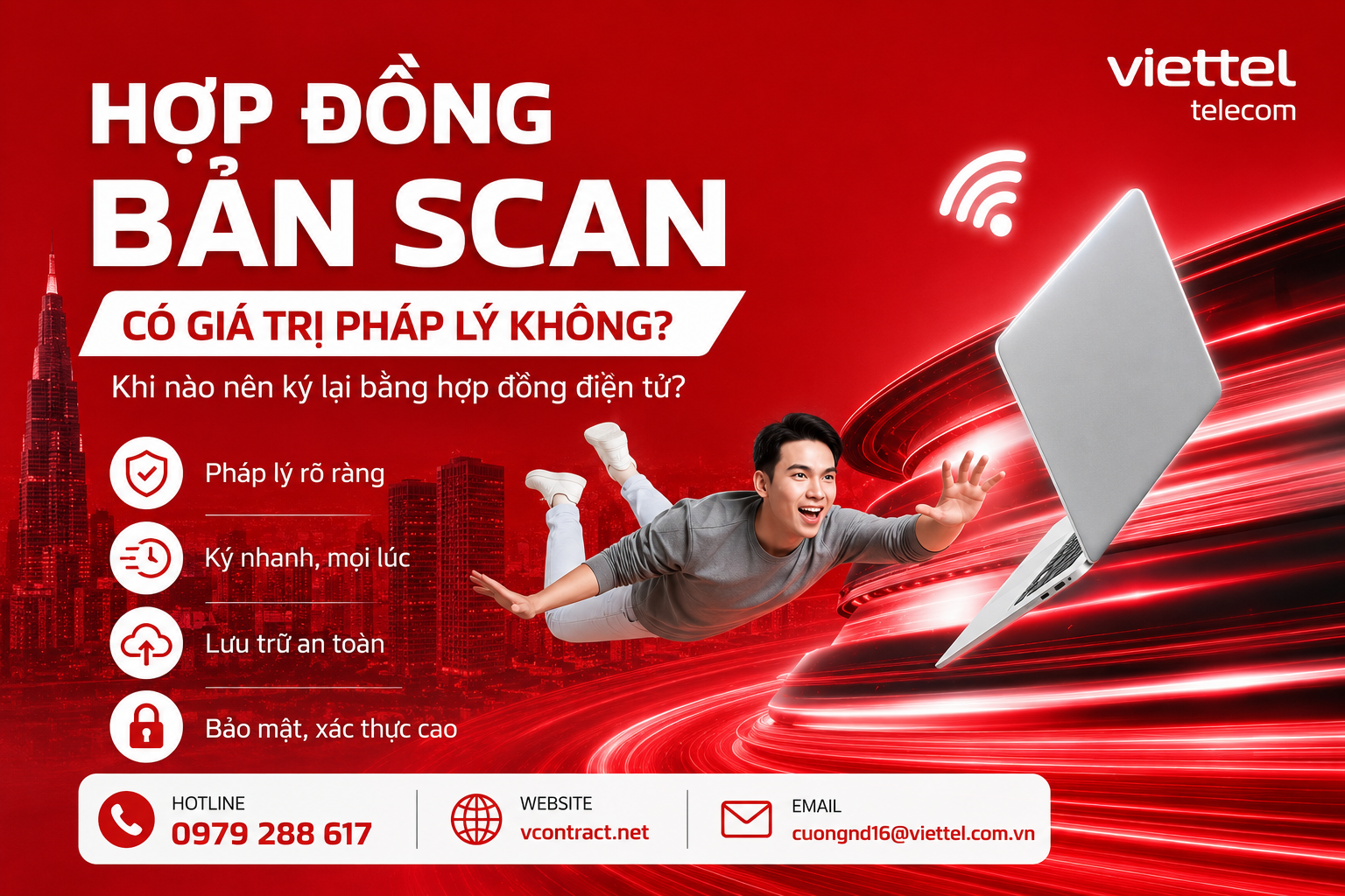 Hợp đồng bản scan/photo có giá trị pháp lý không?