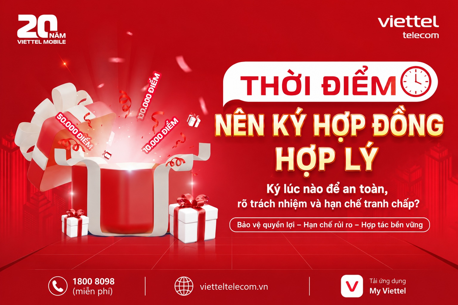 Thời gian, thời điểm nên ký hợp đồng
